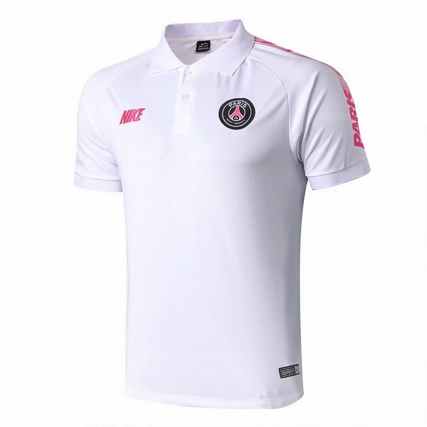 Polo Paris Saint Germain 2019-20 Blanco Rosa